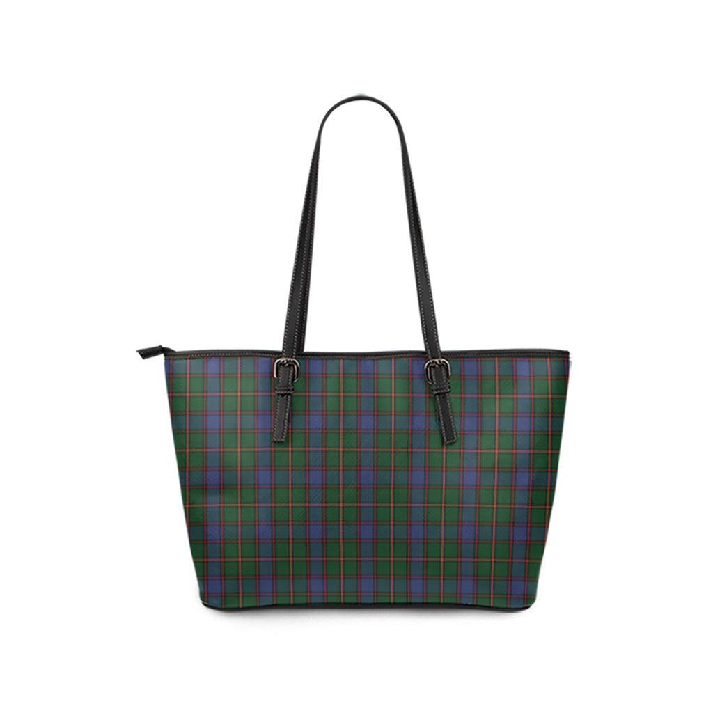 skene-tartan-leather-tote-bag