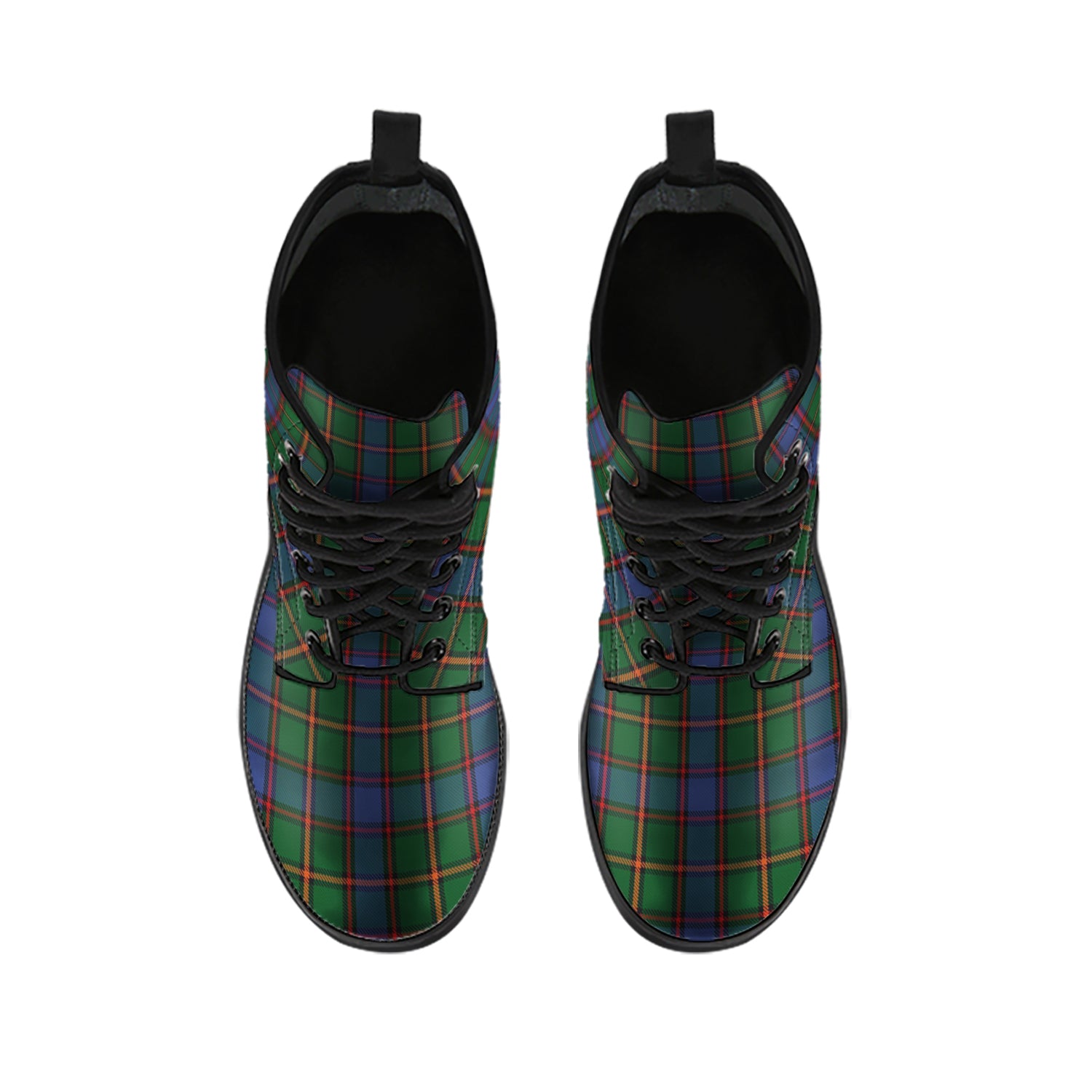 skene-tartan-leather-boots