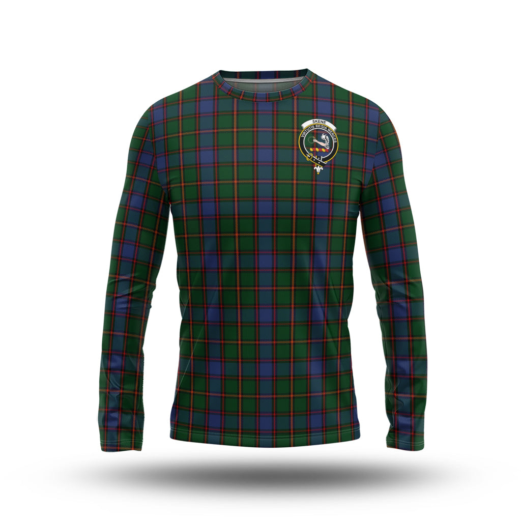 skene-tartan-long-sleeve-t-shirt-with-family-crest