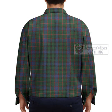 Skene Tartan Unisex Lapel Cotton Jacket