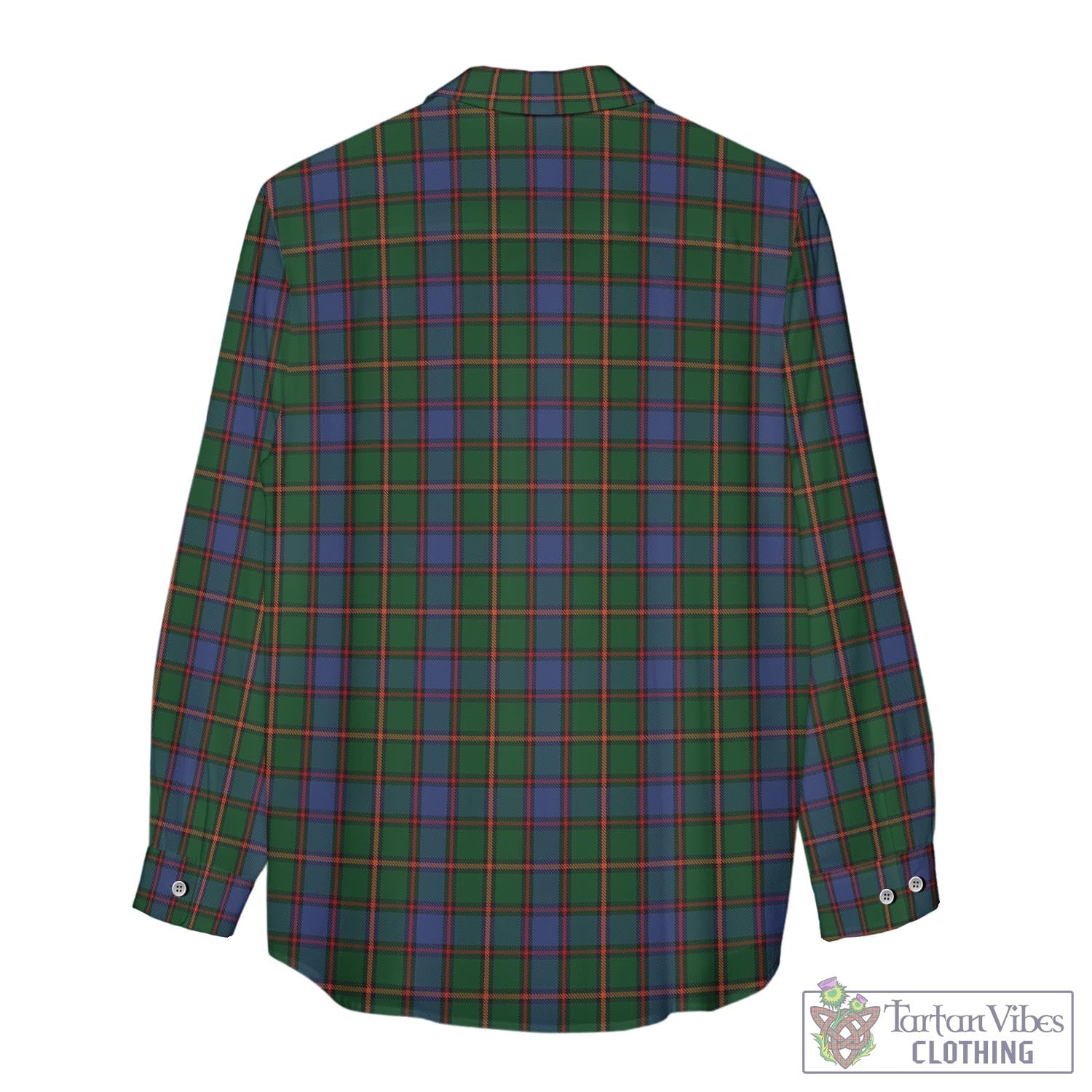 Tartan Vibes Clothing Skene Tartan Womens Casual Shirt with Family Crest