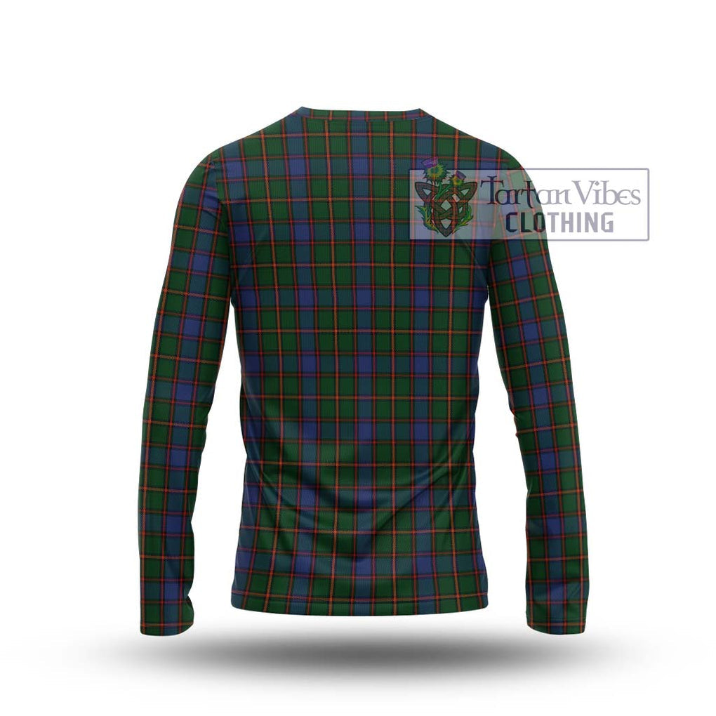 Skene Tartan Long Sleeve T-Shirt with Family Crest DNA In Me Style - Tartanvibesclothing Shop