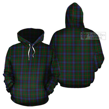 Skene Tartan Cotton Hoodie