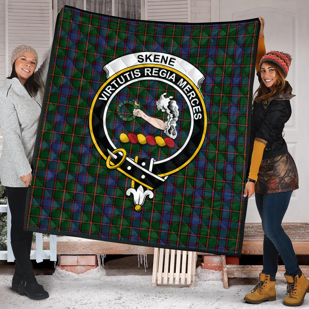 skene-tartan-quilt-with-family-crest