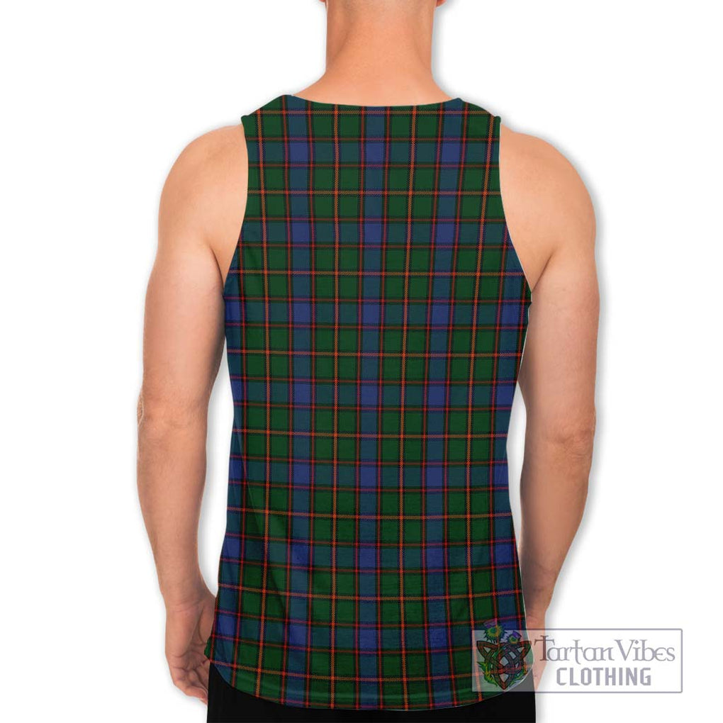 Skene Tartan Men's Tank Top with Family Crest DNA In Me Style - Tartan Vibes Clothing