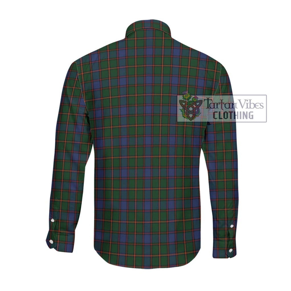 Skene Tartan Long Sleeve Button Shirt with Family Crest DNA In Me Style - Tartanvibesclothing Shop