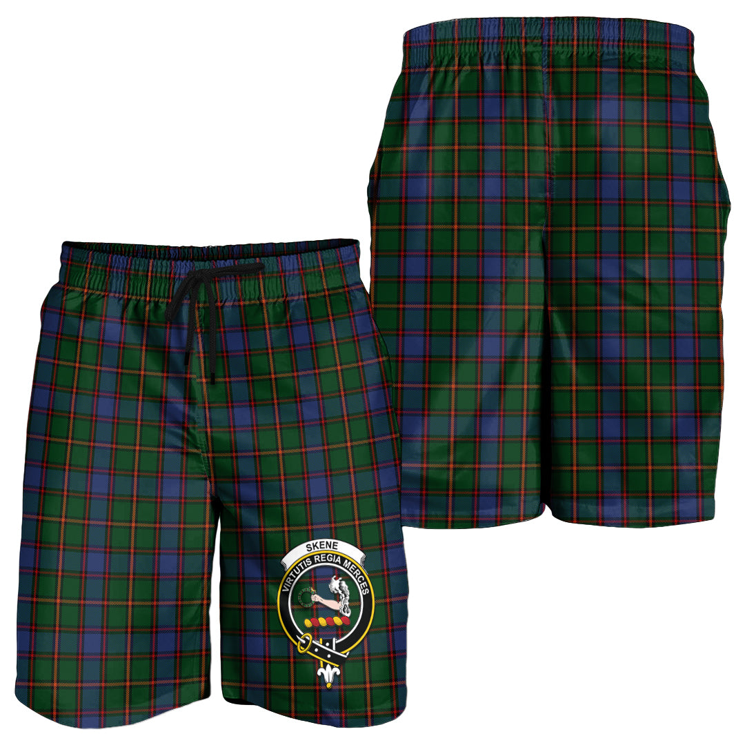 skene-tartan-mens-shorts-with-family-crest