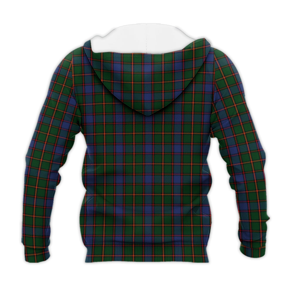 skene-tartan-knitted-hoodie-with-family-crest