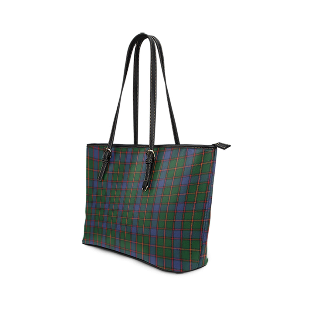 skene-tartan-leather-tote-bag