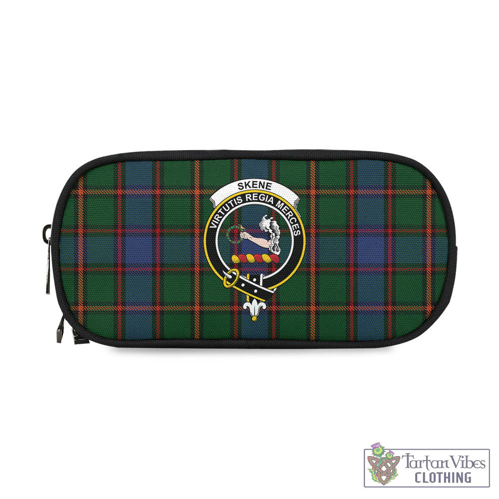 Tartan Vibes Clothing Skene Tartan Pen and Pencil Case with Family Crest