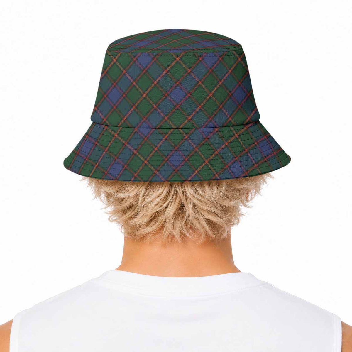 Skene Tartan Bucket Hat with Family Crest - Tartan Vibes Clothing