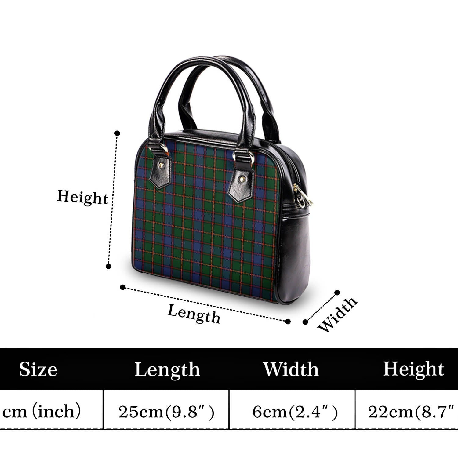 Skene Tartan Shoulder Handbags - Tartanvibesclothing