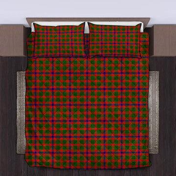 Skene Modern Tartan Quilt Bed Set