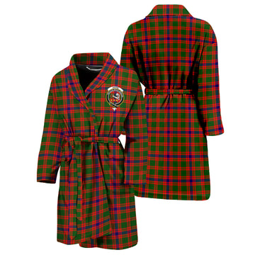 Skene Modern Tartan Bathrobe with Family Crest