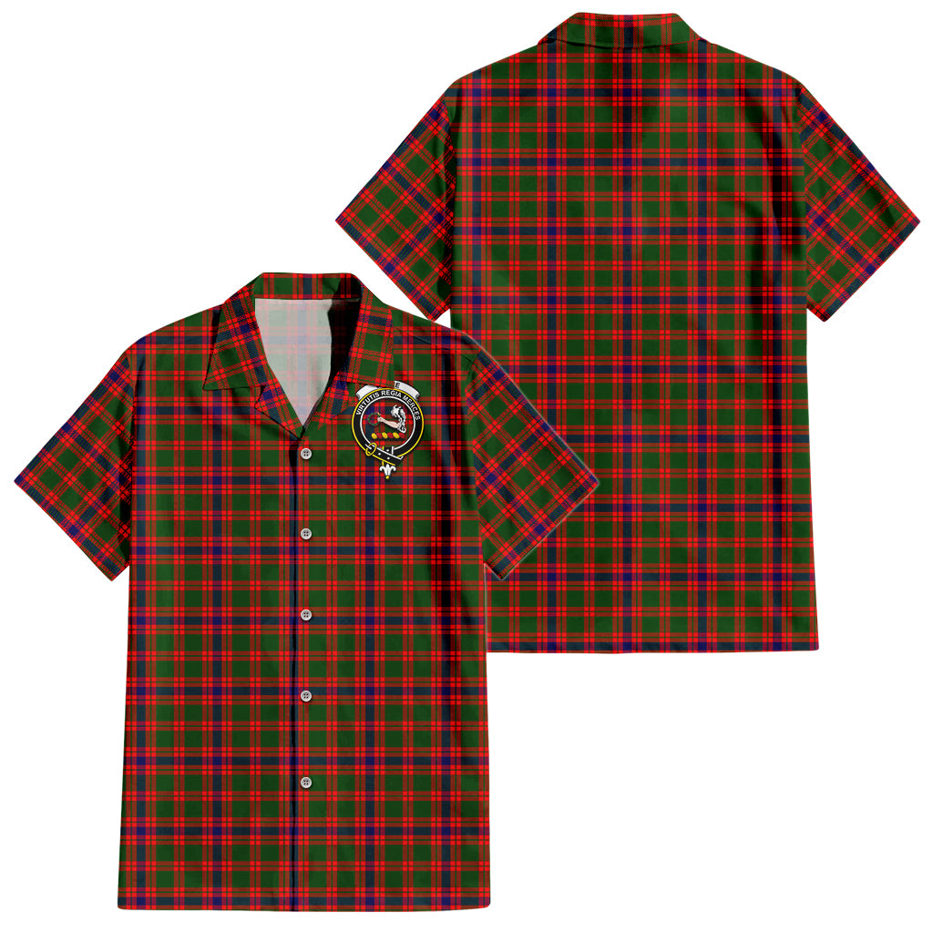 skene-modern-tartan-short-sleeve-button-down-shirt-with-family-crest