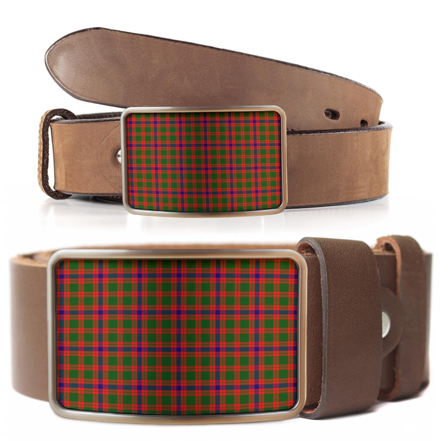 Skene Modern Tartan Belt Buckles - Tartanvibesclothing Shop