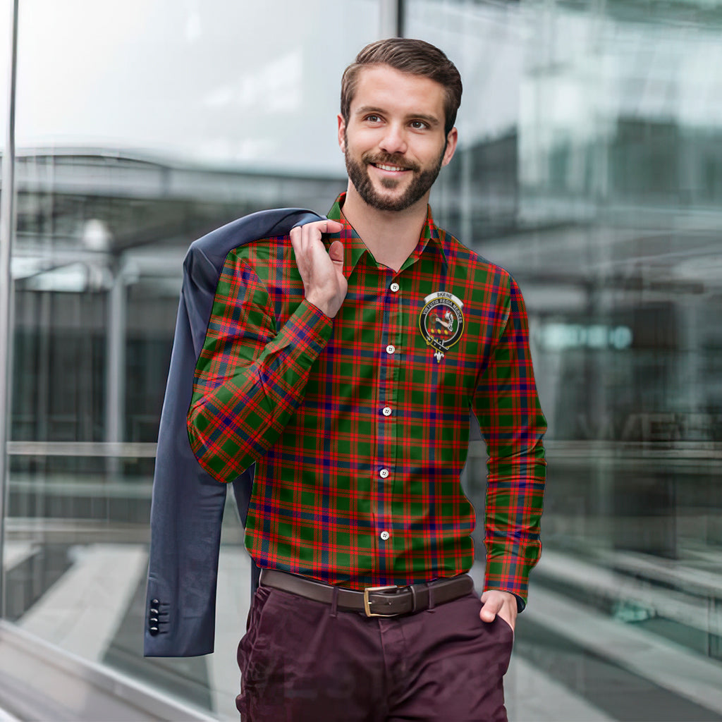 skene-modern-tartan-long-sleeve-button-up-shirt-with-family-crest