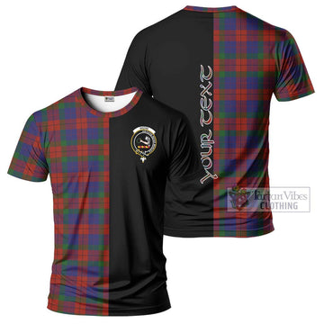 Skene of Cromar Tartan T-Shirt with Family Crest and Half Of Me Style