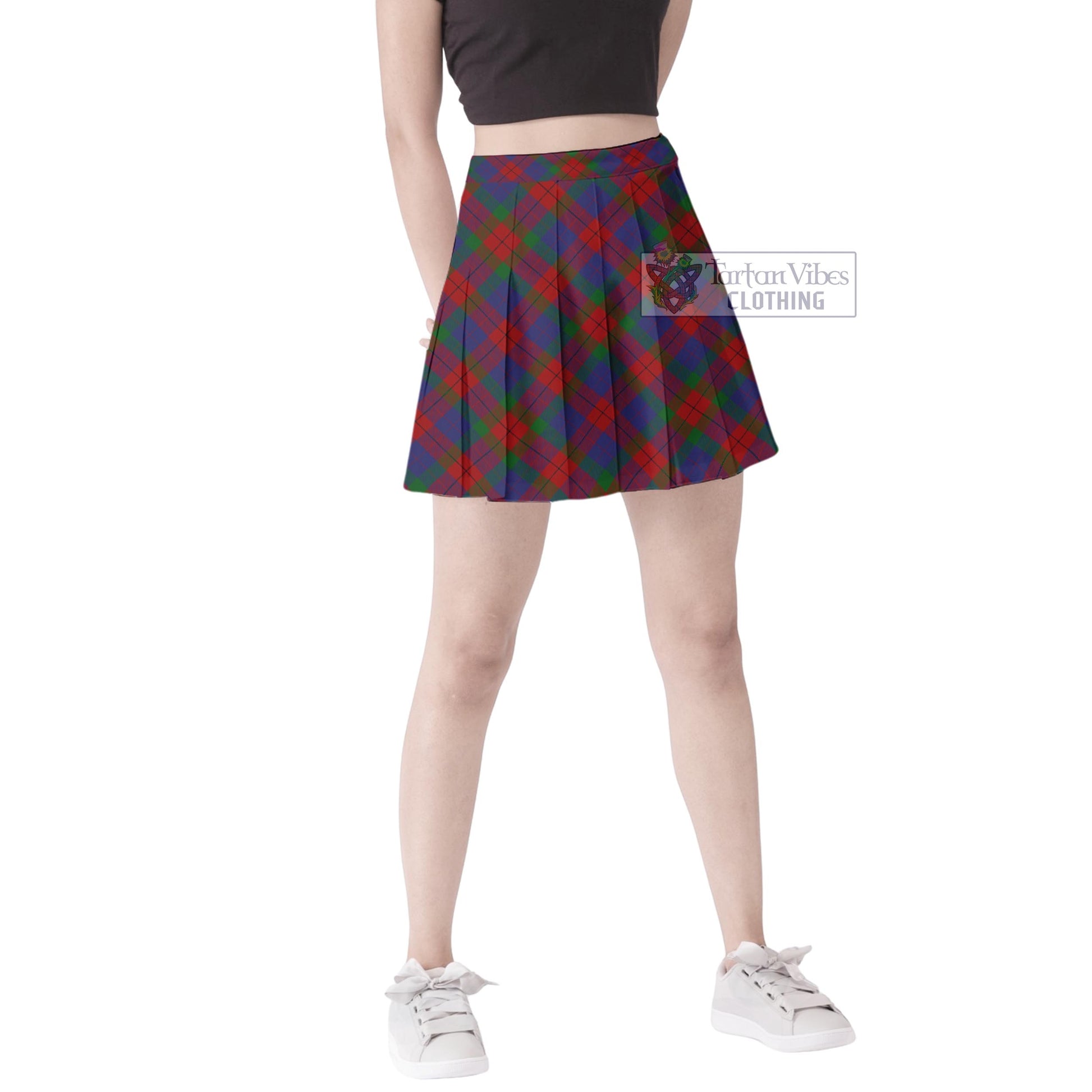 Tartan Vibes Clothing Skene of Cromar Tartan Women's Plated Mini Skirt