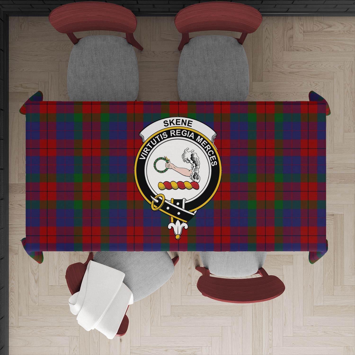 skene-of-cromar-tatan-tablecloth-with-family-crest