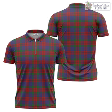 Skene of Cromar Tartan Zipper Polo Shirt