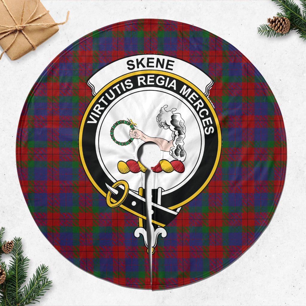 skene-of-cromar-tartan-christmas-tree-skirt-with-family-crest