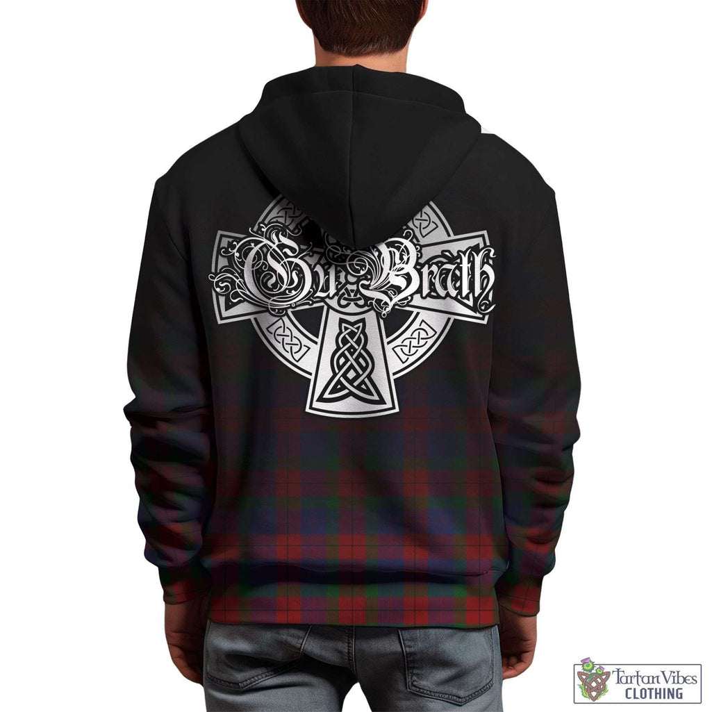 Tartan Vibes Clothing Skene of Cromar Tartan Hoodie Featuring Alba Gu Brath Family Crest Celtic Inspired