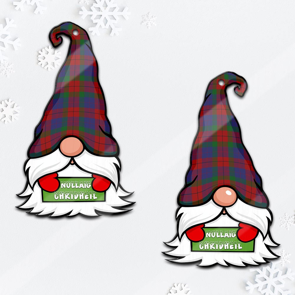 Skene of Cromar Gnome Christmas Ornament with His Tartan Christmas Hat - Tartan Vibes Clothing