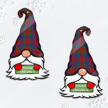 Skene of Cromar Gnome Christmas Ornament with His Tartan Christmas Hat