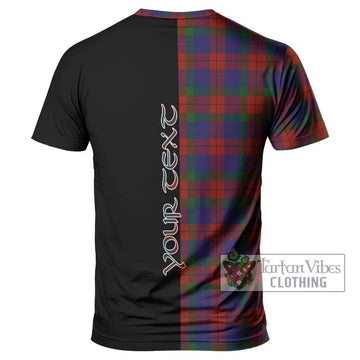 Skene of Cromar Tartan T-Shirt with Family Crest and Half Of Me Style