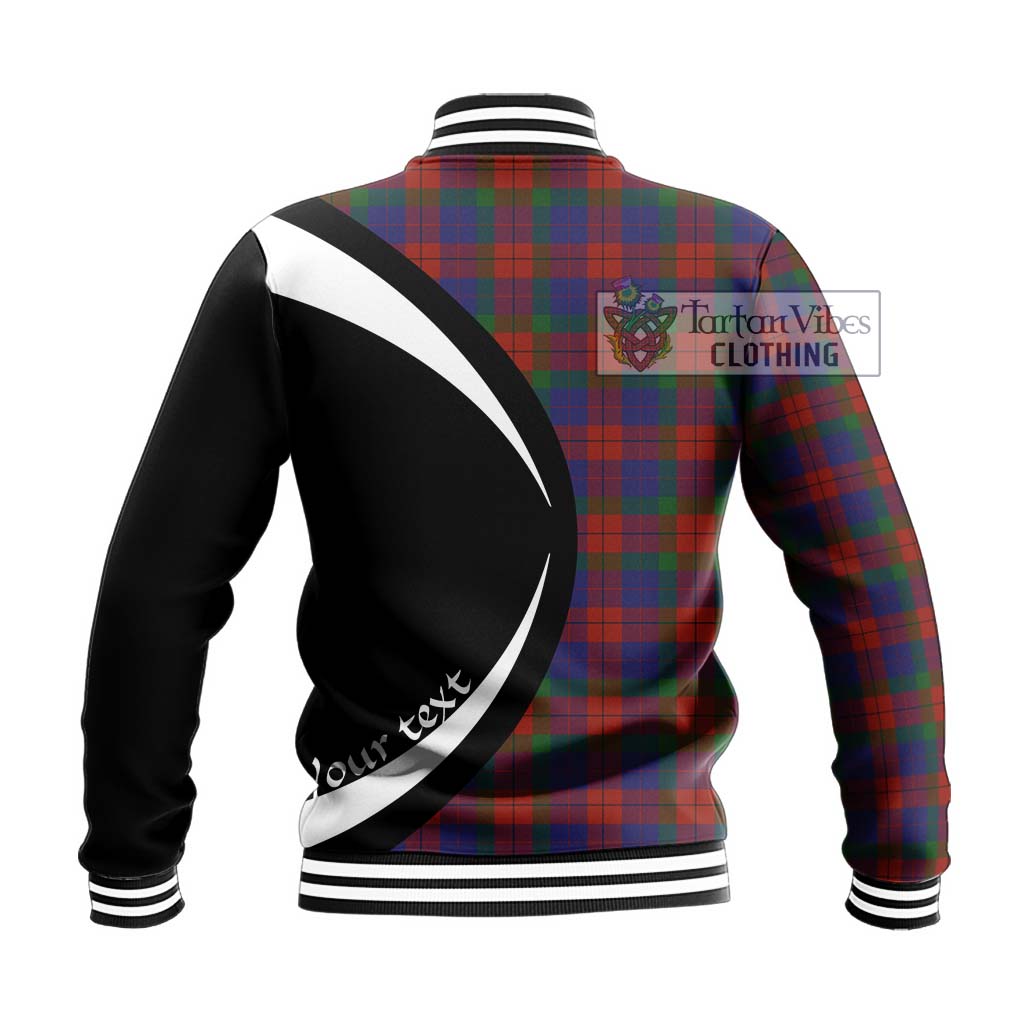 Skene of Cromar Tartan Baseball Jacket with Family Crest Circle Style - Tartan Vibes Clothing