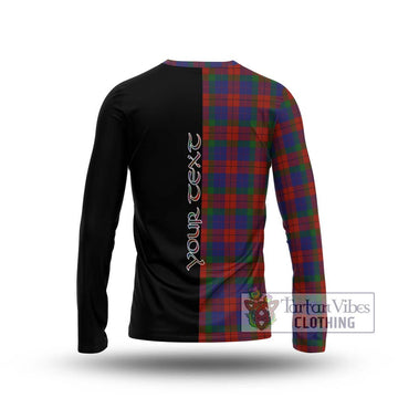 Skene of Cromar Tartan Long Sleeve T-Shirt with Family Crest and Half Of Me Style