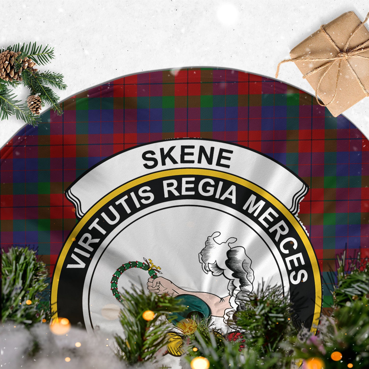 skene-of-cromar-tartan-christmas-tree-skirt-with-family-crest