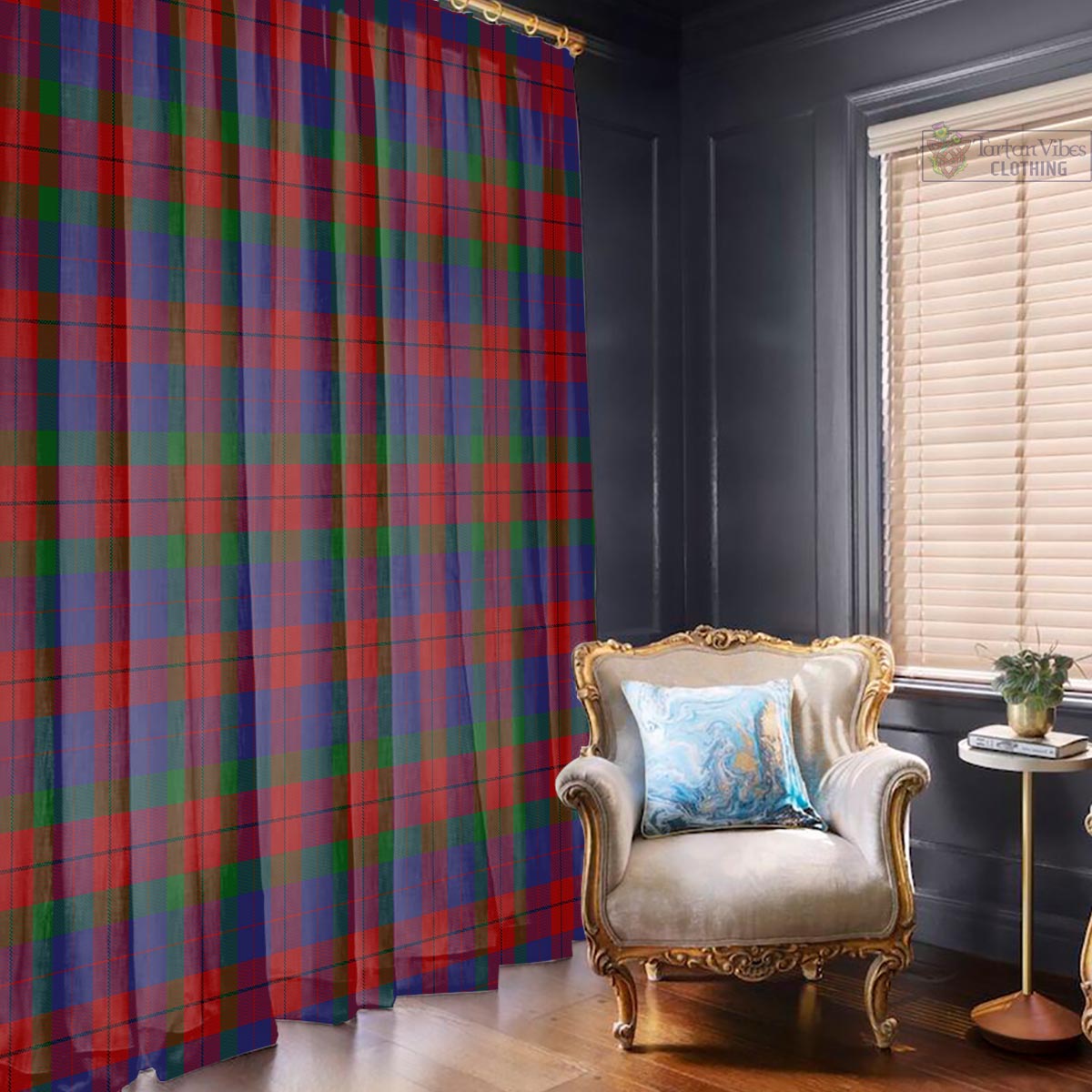 Skene of Cromar Tartan Window Curtain