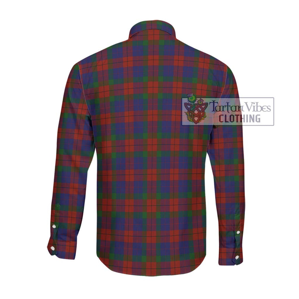 Skene of Cromar Tartan Long Sleeve Button Shirt with Family Crest DNA In Me Style - Tartanvibesclothing Shop