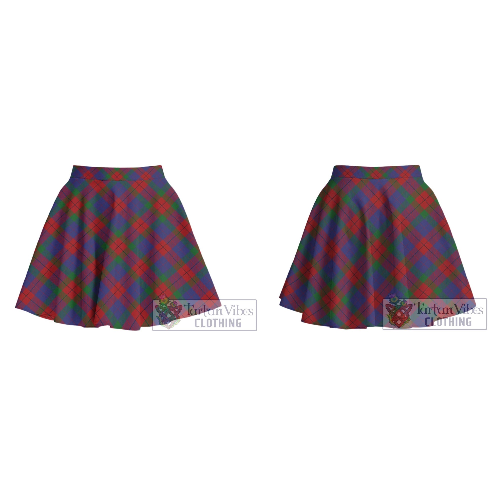 Tartan Vibes Clothing Skene of Cromar Tartan Women's Plated Mini Skirt