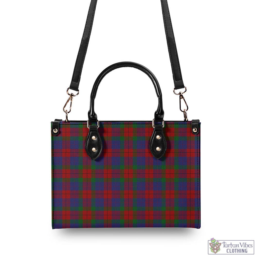 Tartan Vibes Clothing Skene of Cromar Tartan Luxury Leather Handbags