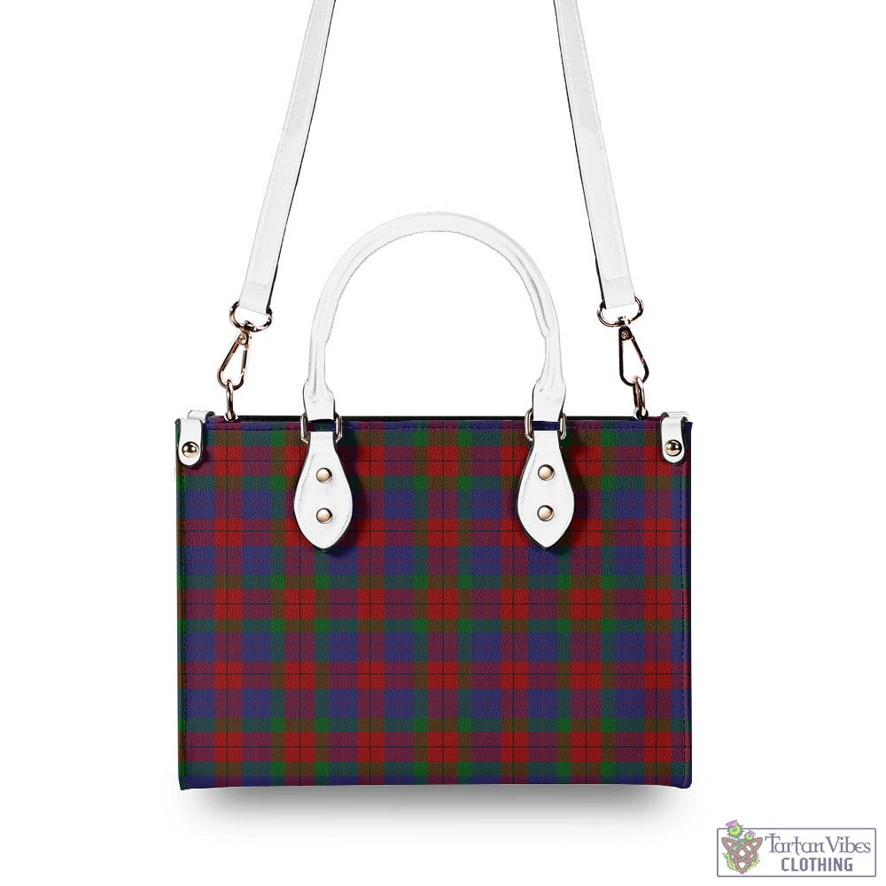 Tartan Vibes Clothing Skene of Cromar Tartan Luxury Leather Handbags