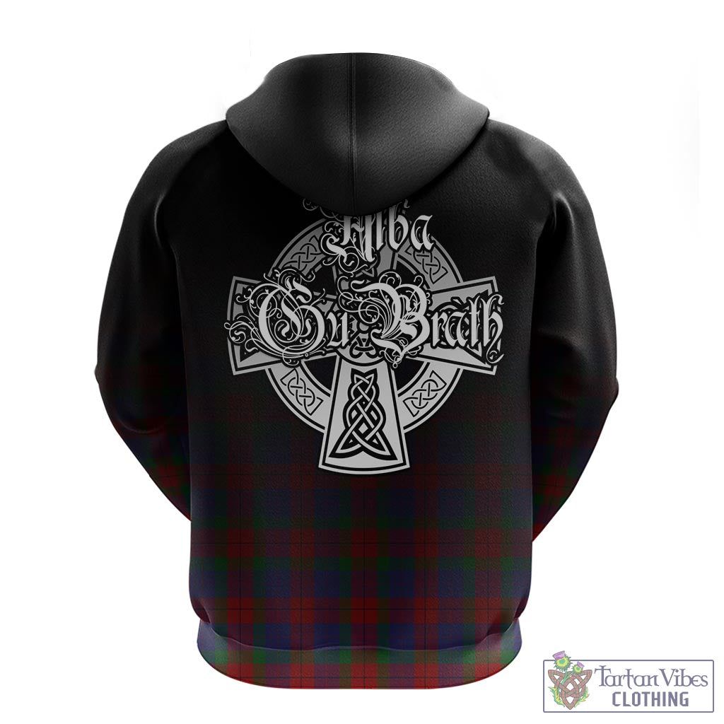 Tartan Vibes Clothing Skene of Cromar Tartan Hoodie Featuring Alba Gu Brath Family Crest Celtic Inspired