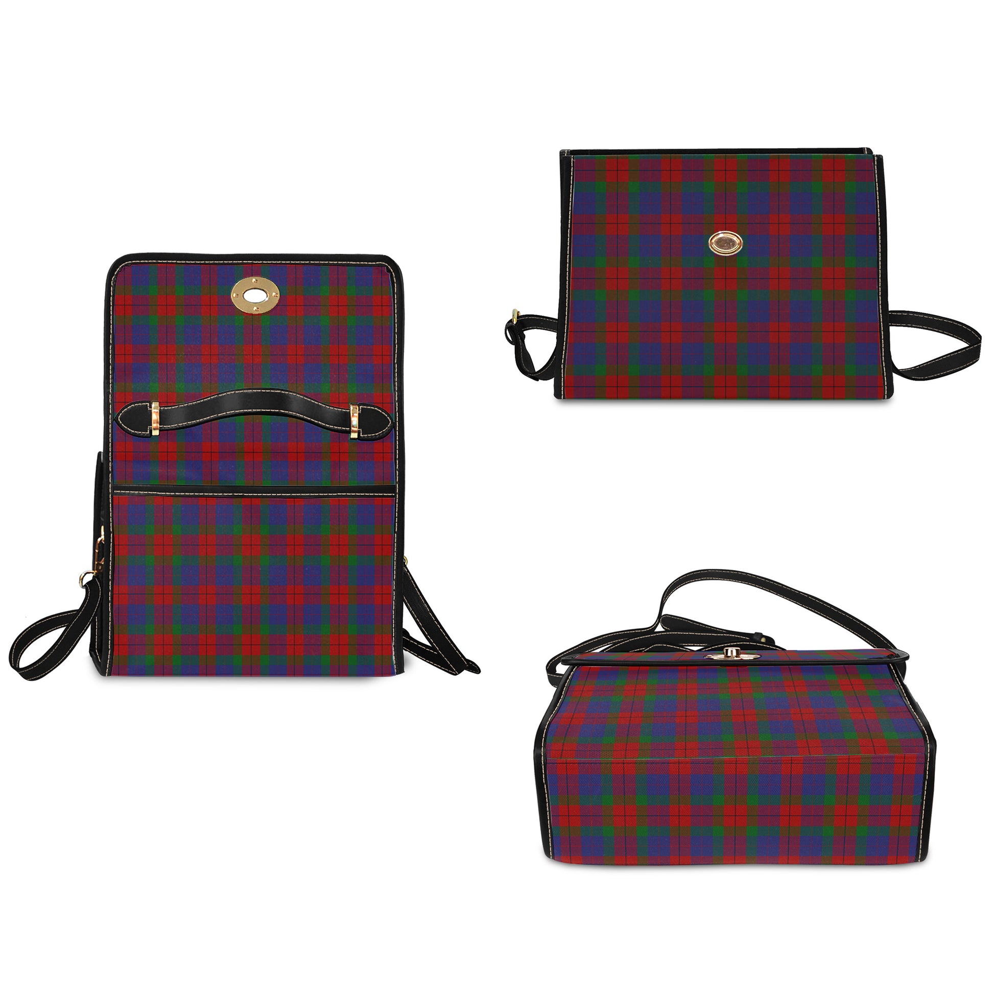 skene-of-cromar-tartan-leather-strap-waterproof-canvas-bag