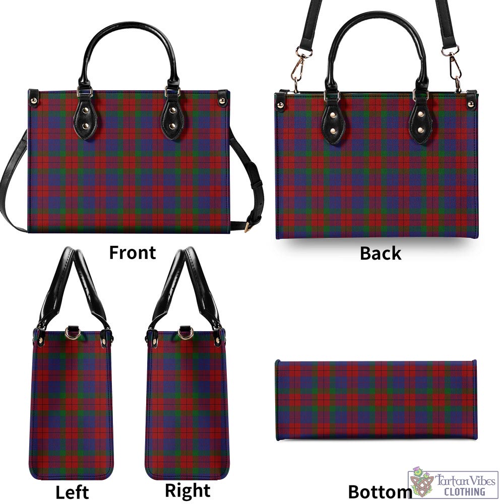 Tartan Vibes Clothing Skene of Cromar Tartan Luxury Leather Handbags