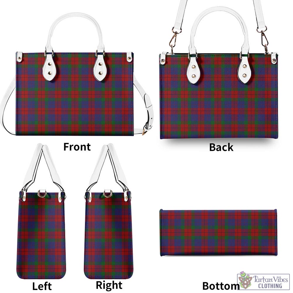 Tartan Vibes Clothing Skene of Cromar Tartan Luxury Leather Handbags