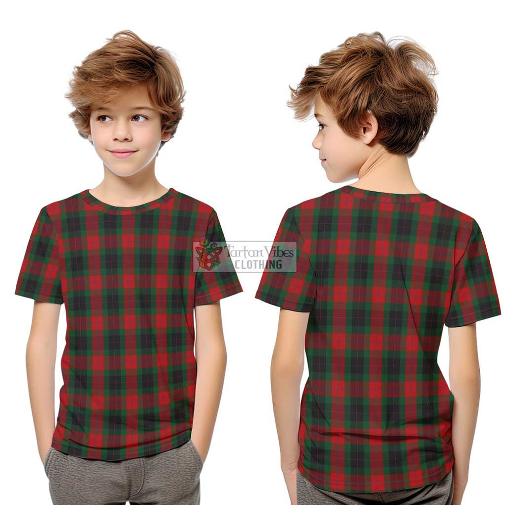 Skene of Cromar Black Tartan Kid T-Shirt Youth XL Size14 - Tartanvibesclothing Shop