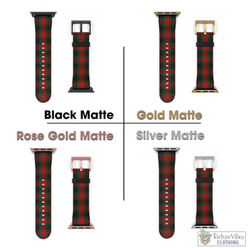 Skene of Cromar Black Tartan Watch Band