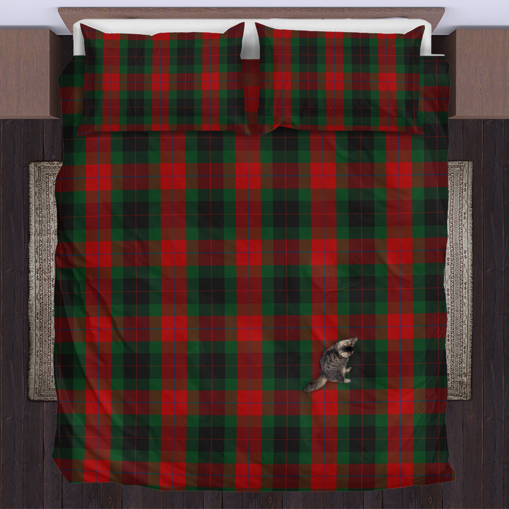 Skene of Cromar Black Tartan Bedding Set US Bedding Set - Tartan Vibes Clothing