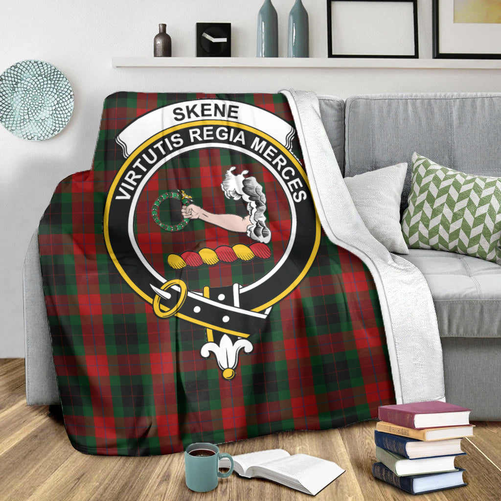 skene-of-cromar-black-tartab-blanket-with-family-crest