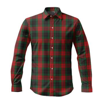 Skene of Cromar Black Tartan Long Sleeve Button Up Shirt