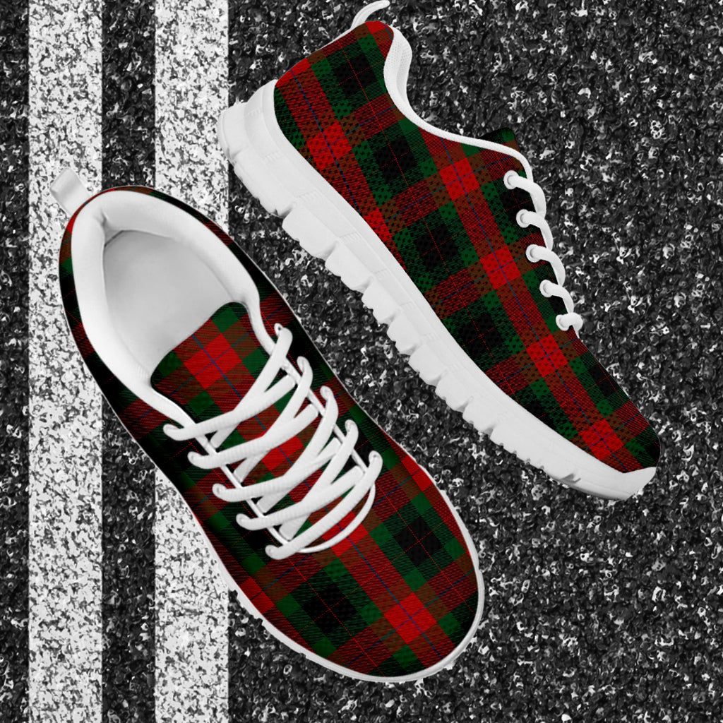 Skene of Cromar Black Tartan Sneakers - Tartan Vibes Clothing