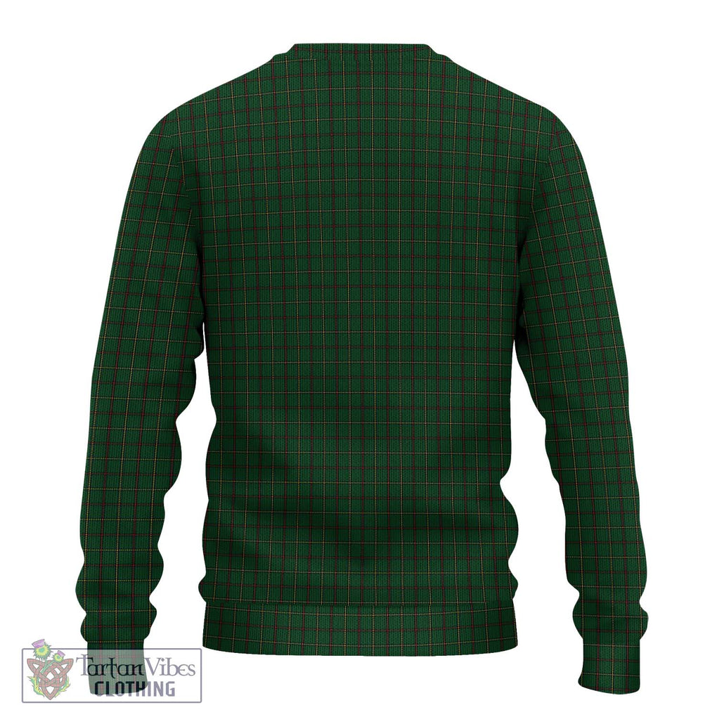 Skene or Tribe of Mar Tartan Knitted Sweater with Family Crest DNA In Me Style - Tartanvibesclothing Shop