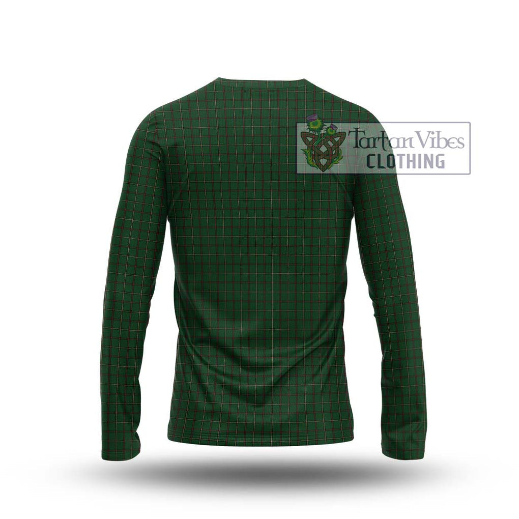 Skene or Tribe of Mar Tartan Long Sleeve T-Shirt with Family Crest DNA In Me Style - Tartanvibesclothing Shop